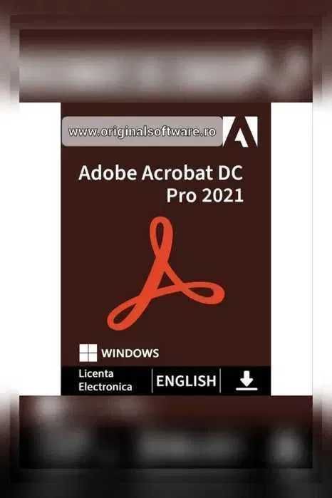 Adobe Acrobat PRO DC 2022 2023 2024 Licență Permanentă!