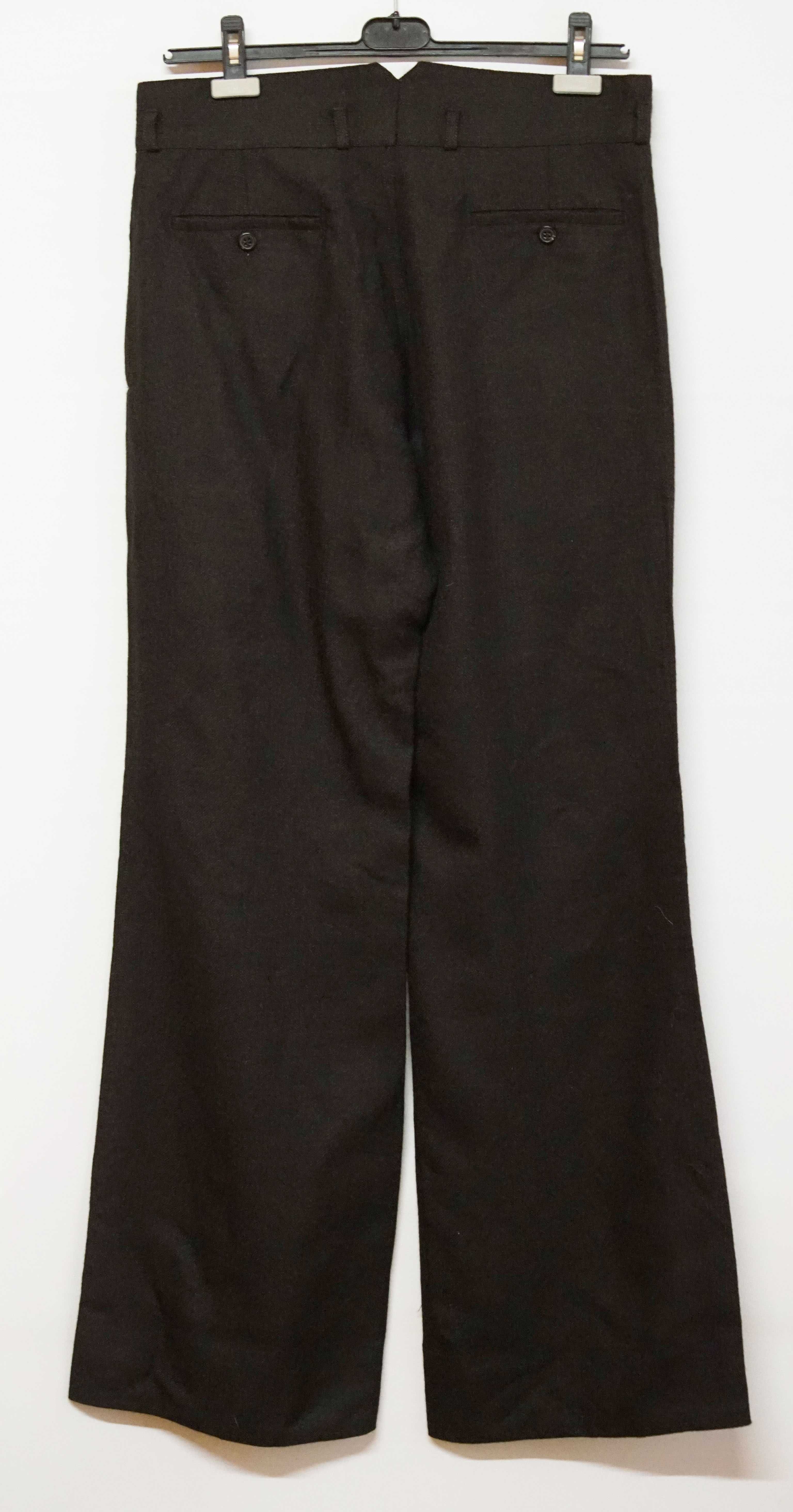 Pantaloni Z Zegna alpaca evazati marimea  52