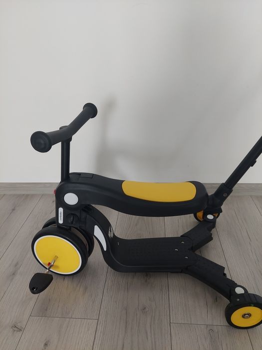 Trotineta pentru copii 5 in 1, transformabila in tricicleta si bicicle