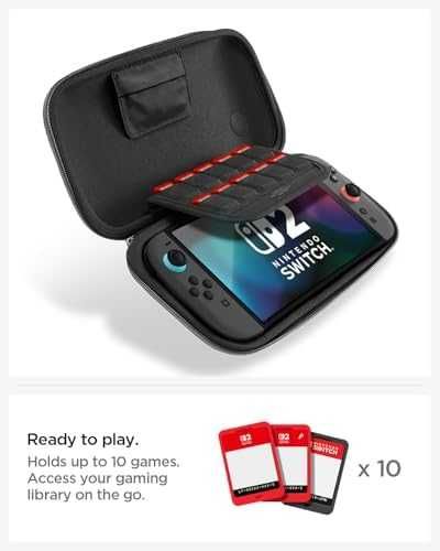 Нов Калъф Spigen Klasden за Nintendo Switch 2 2025 с място за 10 игри