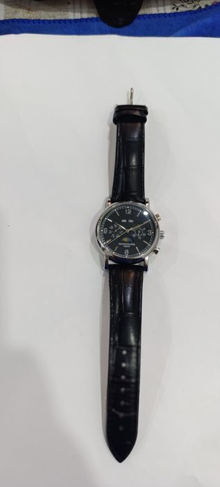 Мужские часы Бренд PATEK PHILIPPE автоподзавод кожаные ре