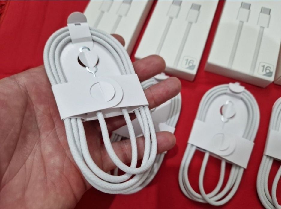 -Cablu incarcare iphone seria 15-16 , Nou, Sigilat, 0 cicluri incarcar