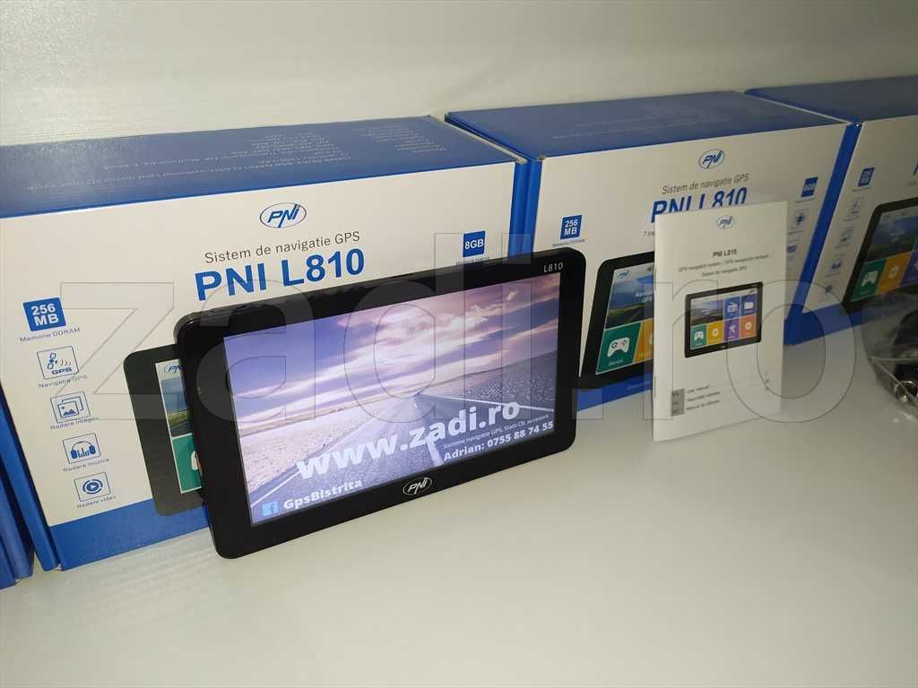 Sistem de navigatie GPS PNI L810 ecran 7 inch, 800 MHz, 256M DDR3, 8GB