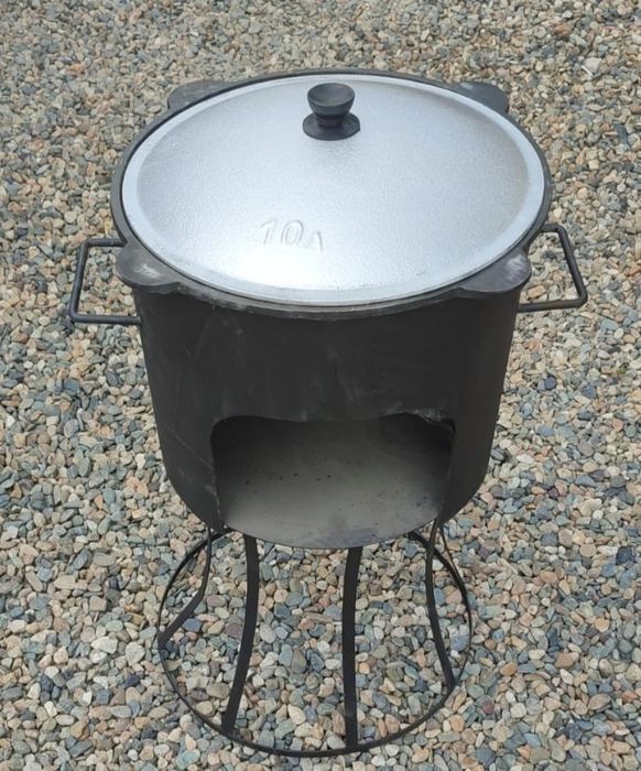 Ошак печь с казаном