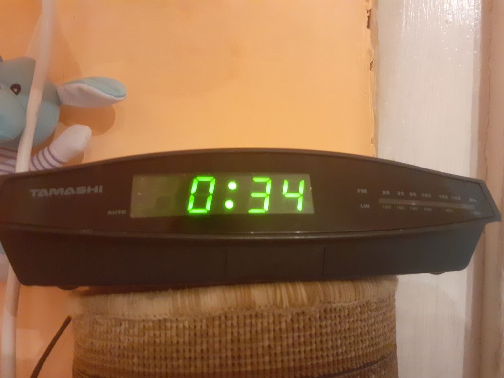 Radio ceas desteptător alarmă sunărie