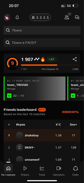 Продам faceit 9 lvl