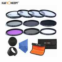 K&F 52 mm filtru camera UV CPL FLD ND2 ND4 ND8