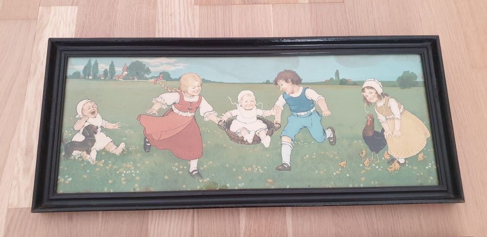 Set pereche tablouri litografii vintage colectie Anglia 1920