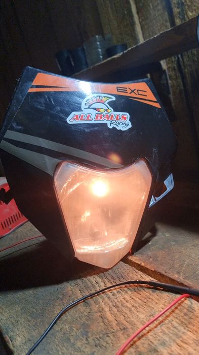Aripa fata ktm,far,plăcute frână / carene Kawasaki kx