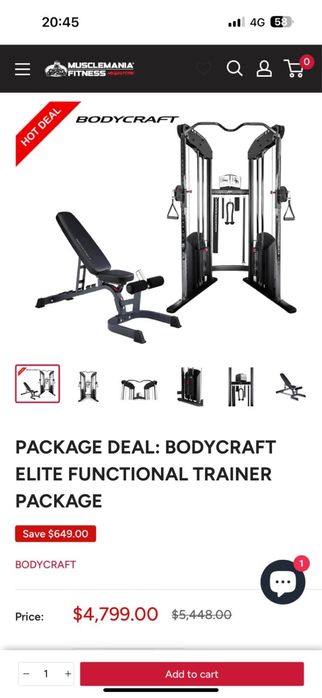 Aparat fitnes an stare perfecta de functionare folosit doar putin