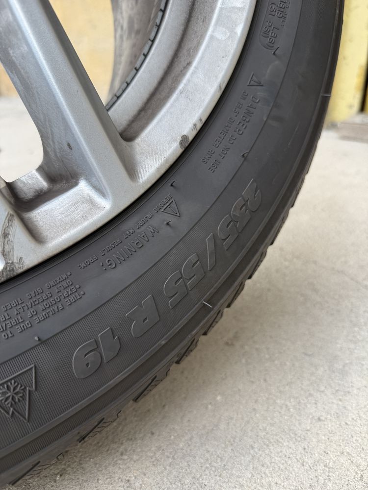 Джанти Audi 19 5x112 зимни гуми Michelin 235/55/19  VW Mercedes