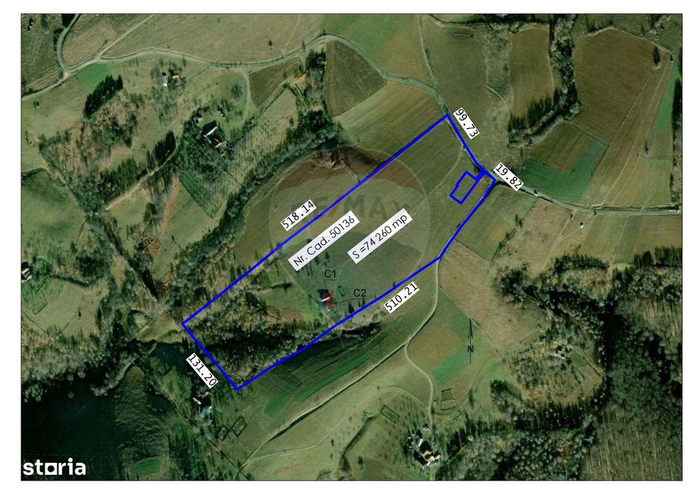 Teren de Vânzare, 7.4 Ha, dezvoltare turistică, Șinteu