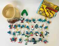 Peyo Bully Colecție 32 ȘTRUMFI și Accesorii anii 70-80 West Germany