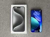 iPhone 15 Pro 128Gb бял, перфектен