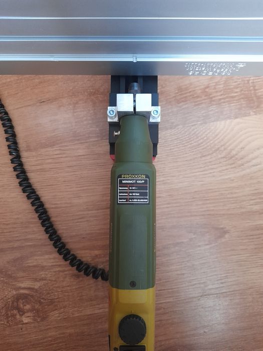 Masa frezare aluminiu cu freză Proxxon NOUĂ  !!