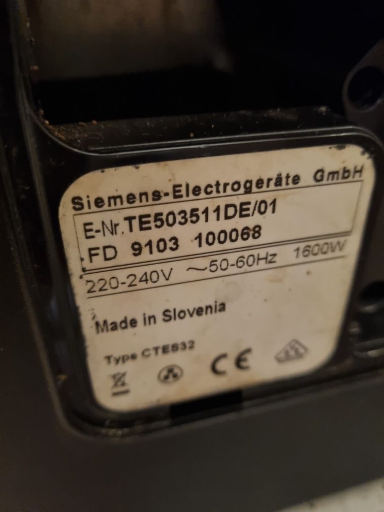 Dezmembrez expresor siemens eq5 macchiato