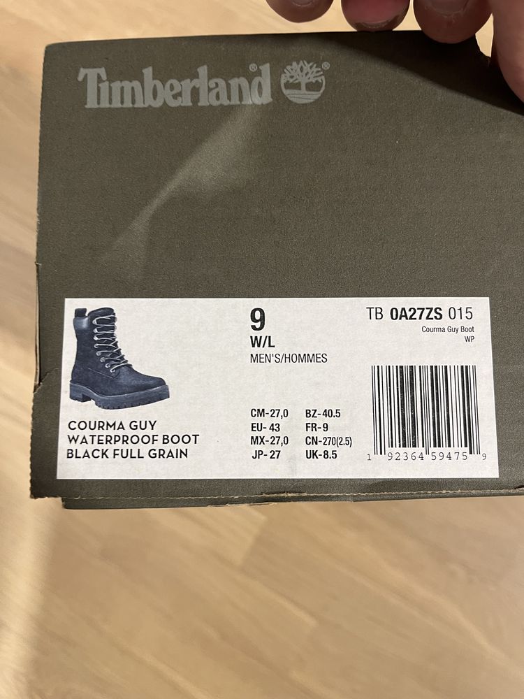 Timberland bocanci Courma noi