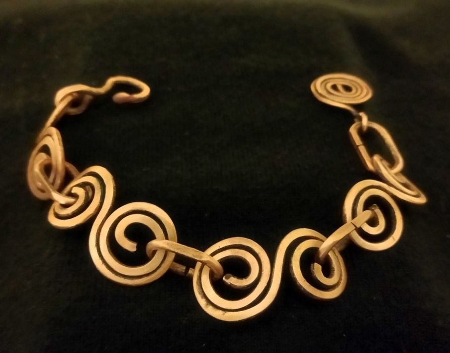 Медный Браслет лечебный Handmade