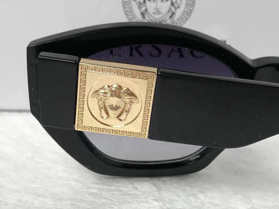 Дамски слънчеви очила котка многоъгълни 2 цвята черни