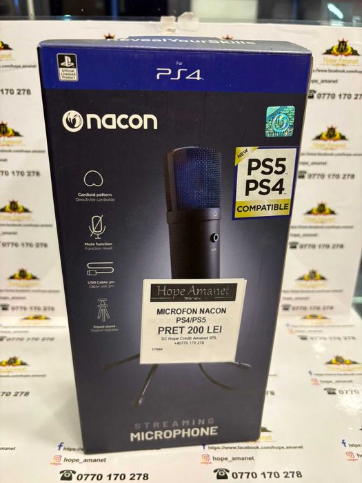 Hope Amanet P13 MICROFON Nacon PS4/PS5