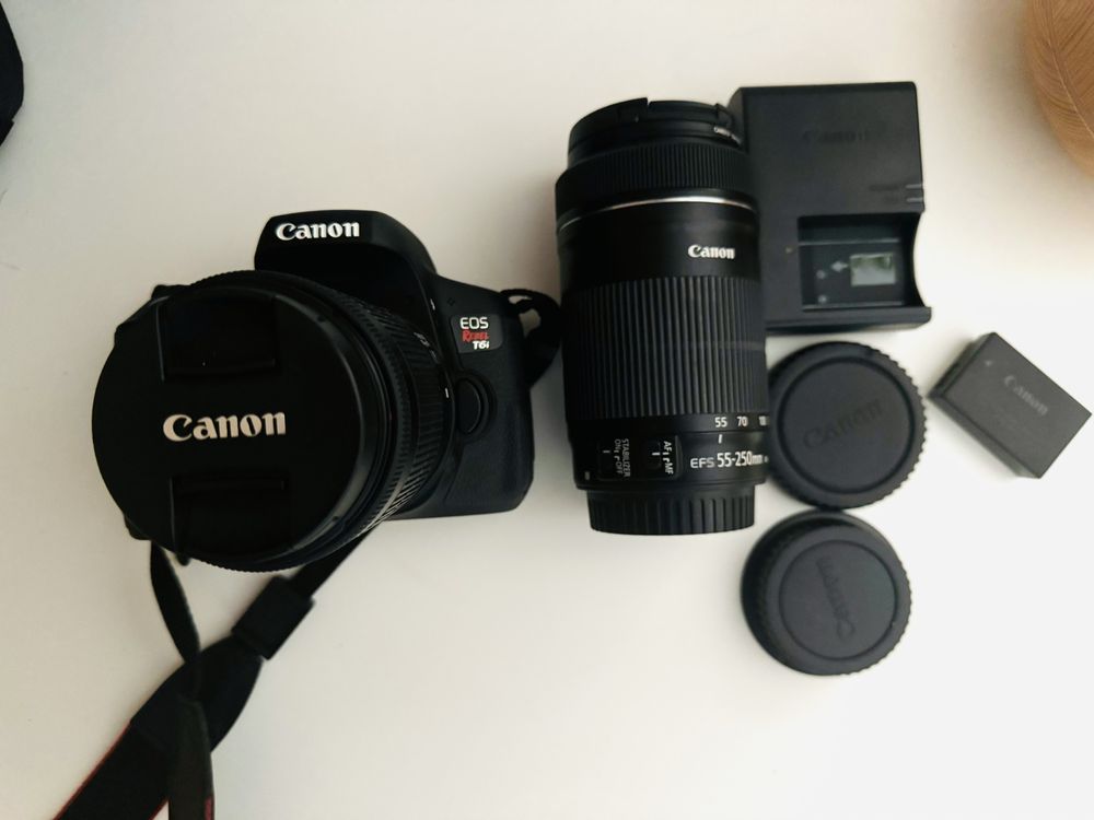 Aparat foto DSLR Canon Rebel T6i / EOS 750D