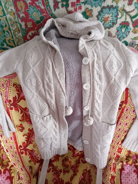 Утепленный кардиган