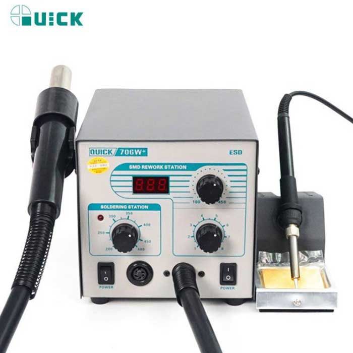 Профсоюзная паяльная станция Quick 706w+