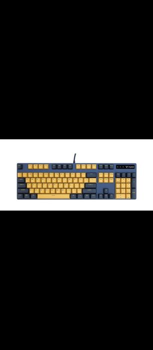 Клавиатура rapooV500PRO желтая