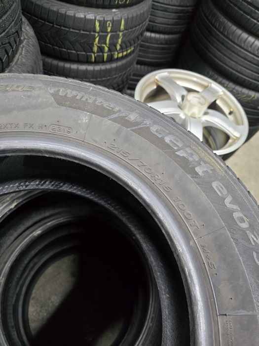 4x 215/70/16 M+S HANKOOK 2019 Stare excelentă