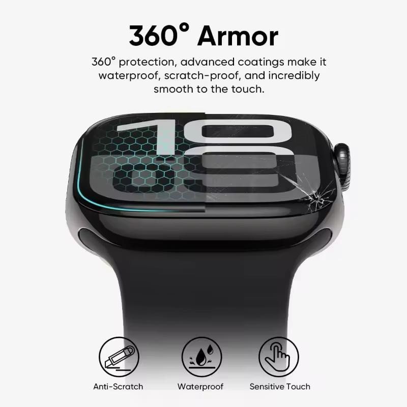 Протектор Soft Glass за Apple Watch Series 10 42 | 46 mm.