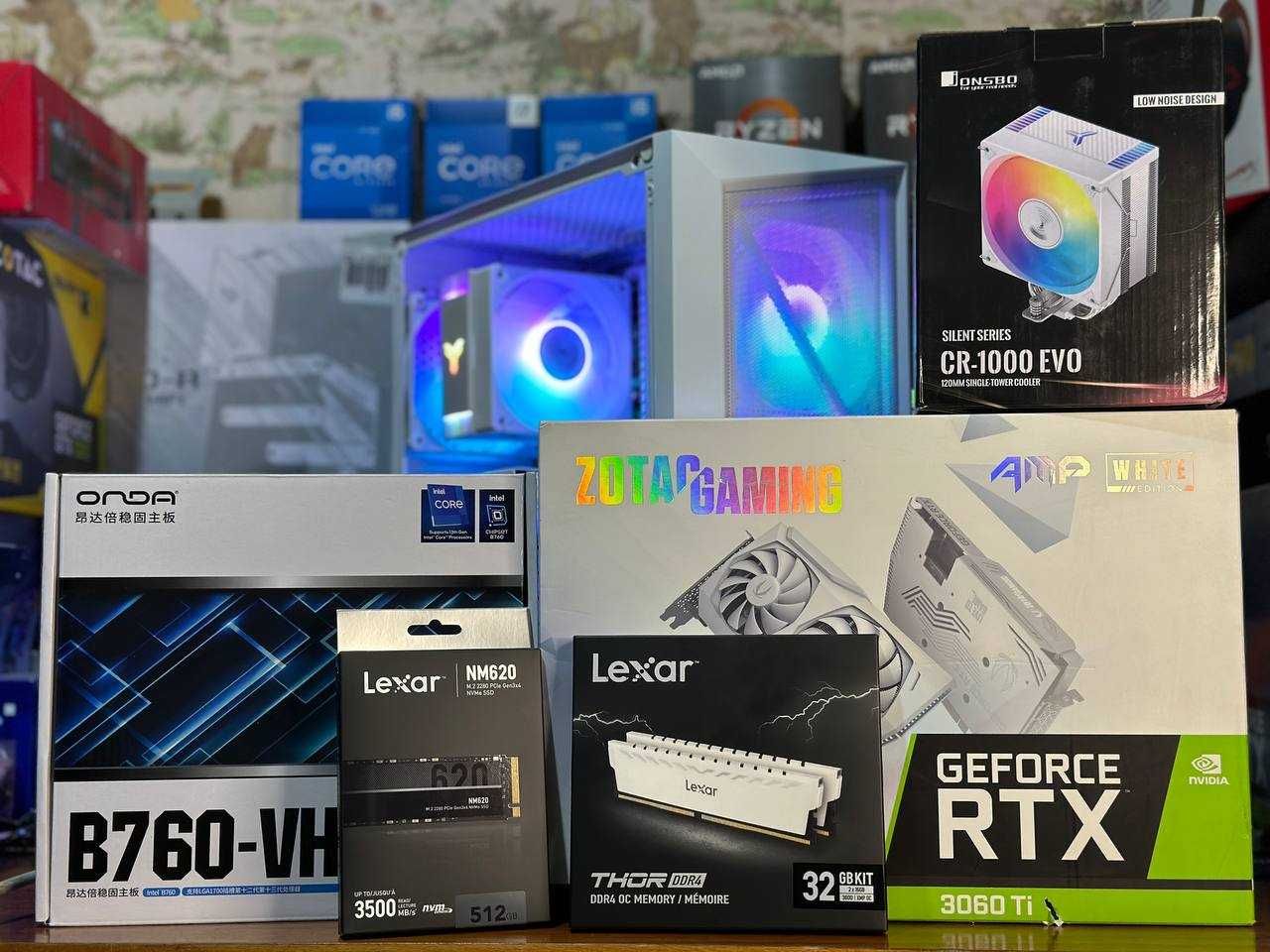 Tayyor terilgan oq pc sotiladi