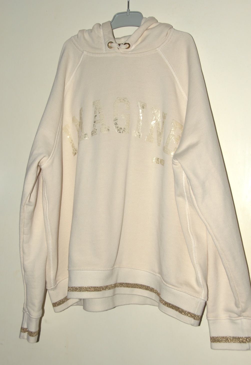 Mos Mosh - суичър  Kash Winter hood off-white екрю