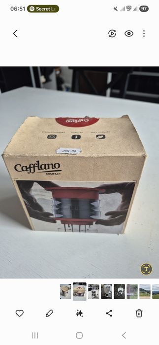 Aparat portabil all in one Cafflano