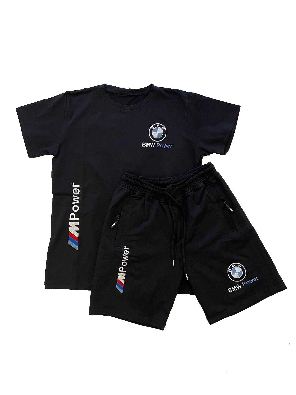 Летен мъжки комплект NIKE/BMW/MERCEDES/BRANDO реални размери М до 6XL