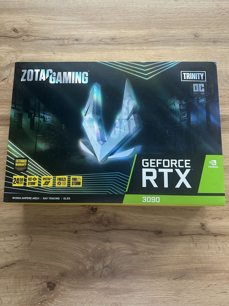 Placă video RTX 3090 Zotac Gaming Trinity – 24 GB GDDR6X
