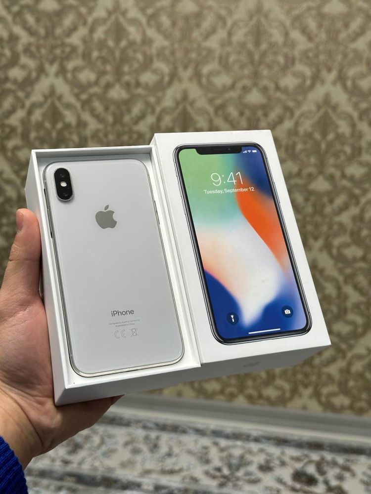 Iphone X 256 gb всё родное