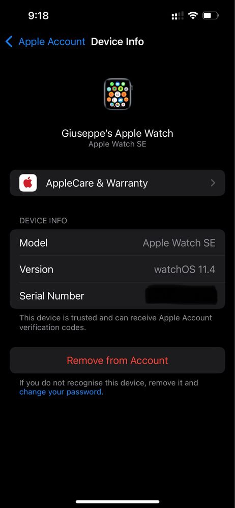 Apple Watch SE 40mm