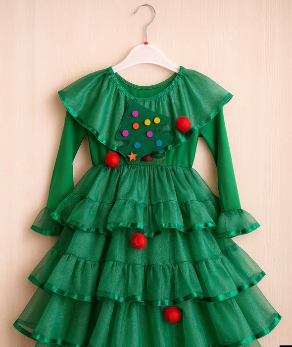 Новогодний костюм ёлочки