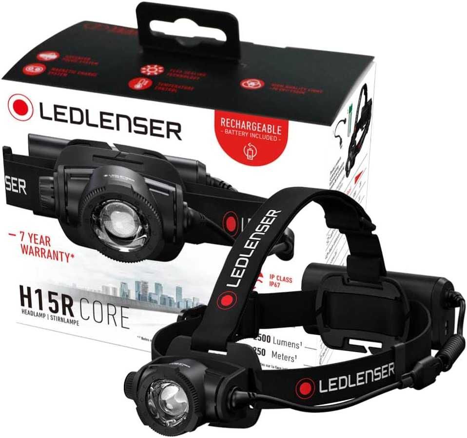 Ledlenser H15R Core фенер-челник с презареждаема батерия