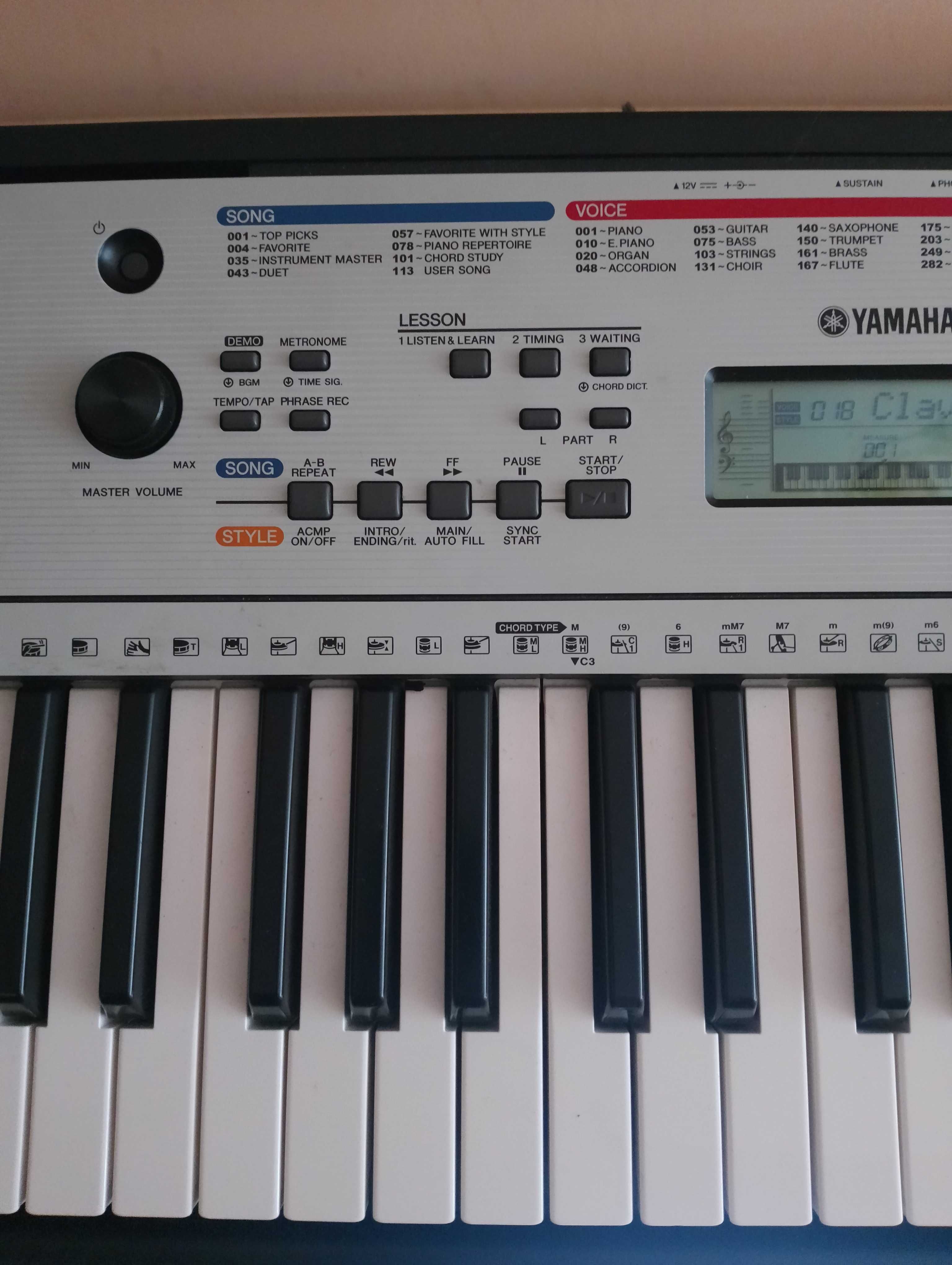 Yamaha ypt-260 синтезатор