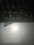 Notebook Acer aspire