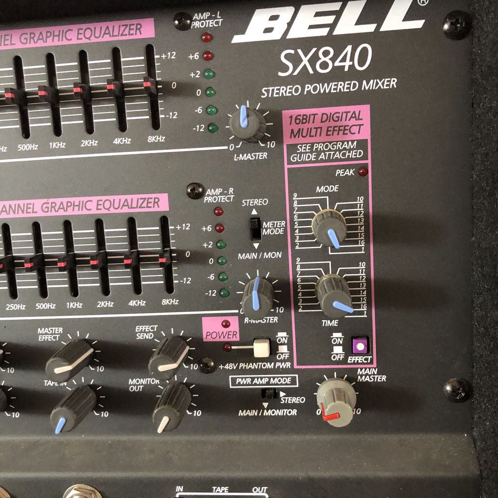 Vand mixer Bell cu putere in el 500 vati stereo
