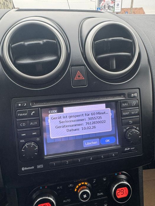 Nissan System locked contact dealer pin save