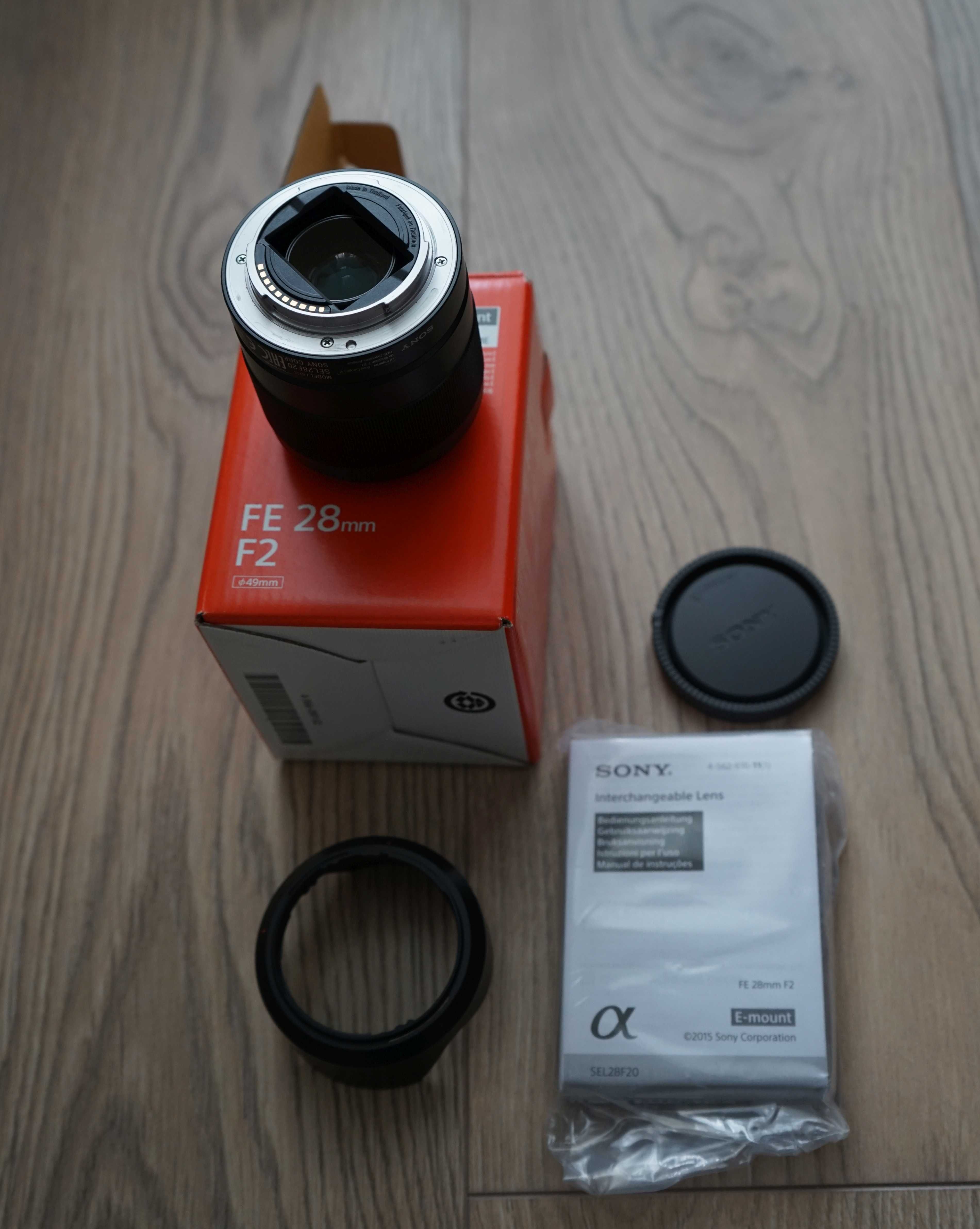 Sony FE 28 мм f/2.0 (SEL28F20) - като нов!