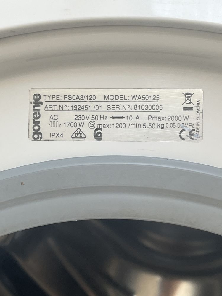 Masina spalat gorenje 6 kg