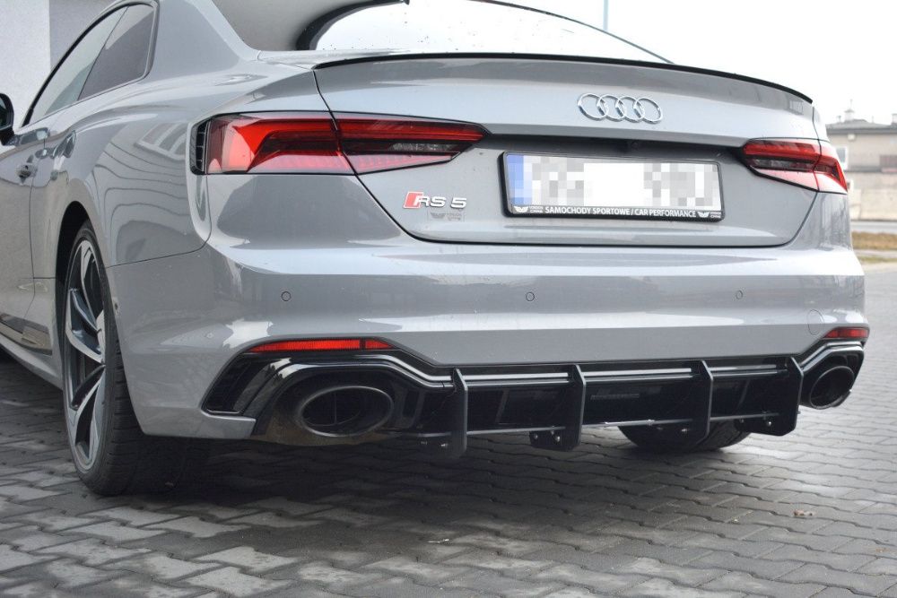 Difuzor bara spate Audi RS5 F5 dupa 2017 Coupe / Sportback CNC 3D