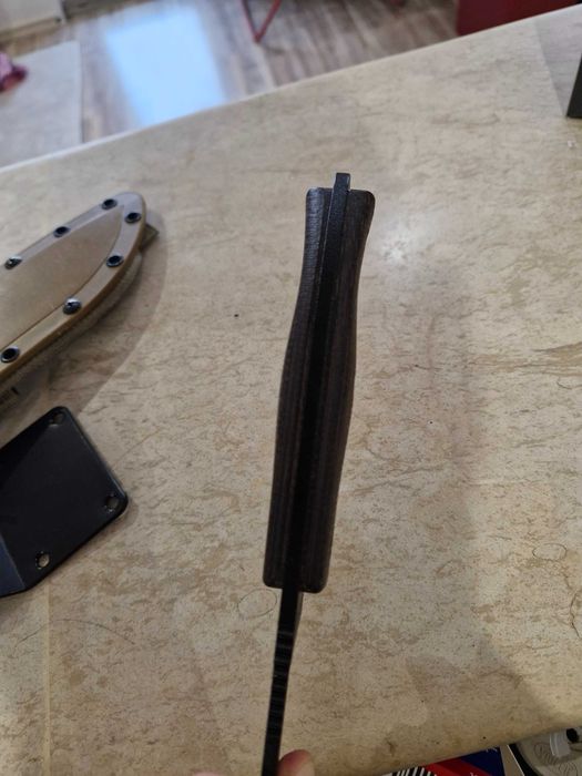 Нож ESEE 6 molle back, the knife connection чирени