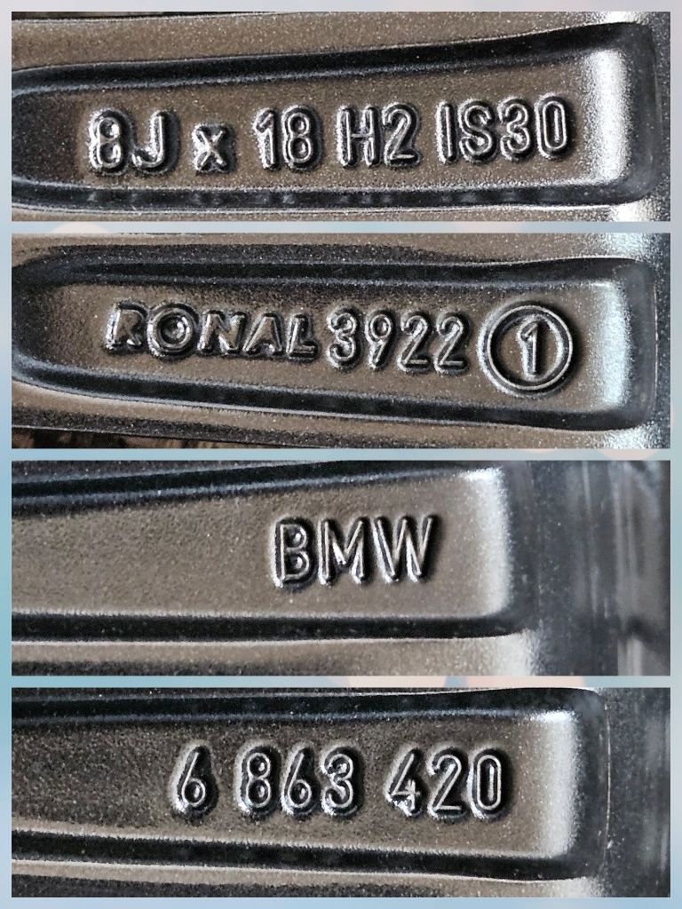Jante BMW 18 seria 5 G30 G31 style 634 doar 1 buc nouă O km 8 J X 18