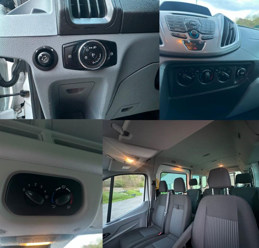 Ford Transit. 2015 2.2, 125 cai E5, Clima, Senzori parcare