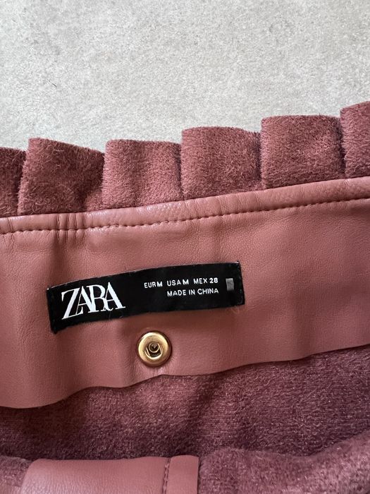 Кожена пола Zara